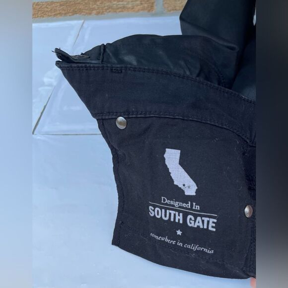 A.G. Adriano Goldshmied Farrah Black skinny Ankle Side Lace leather Jeans 28 R - Picture 15 of 17